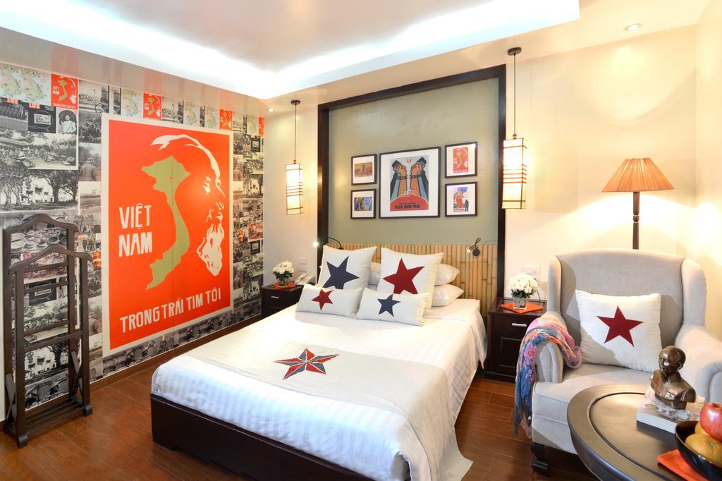 Hanoi Finnegans Hotel Habitación foto